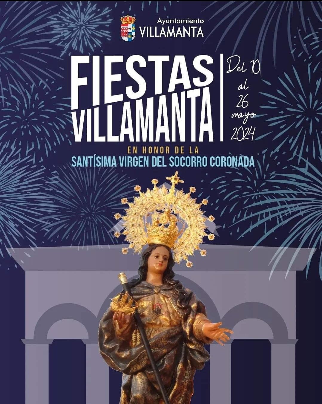 Fiestas patronales en honor a Nuestra Señora del Socorro 2024 Villamanta